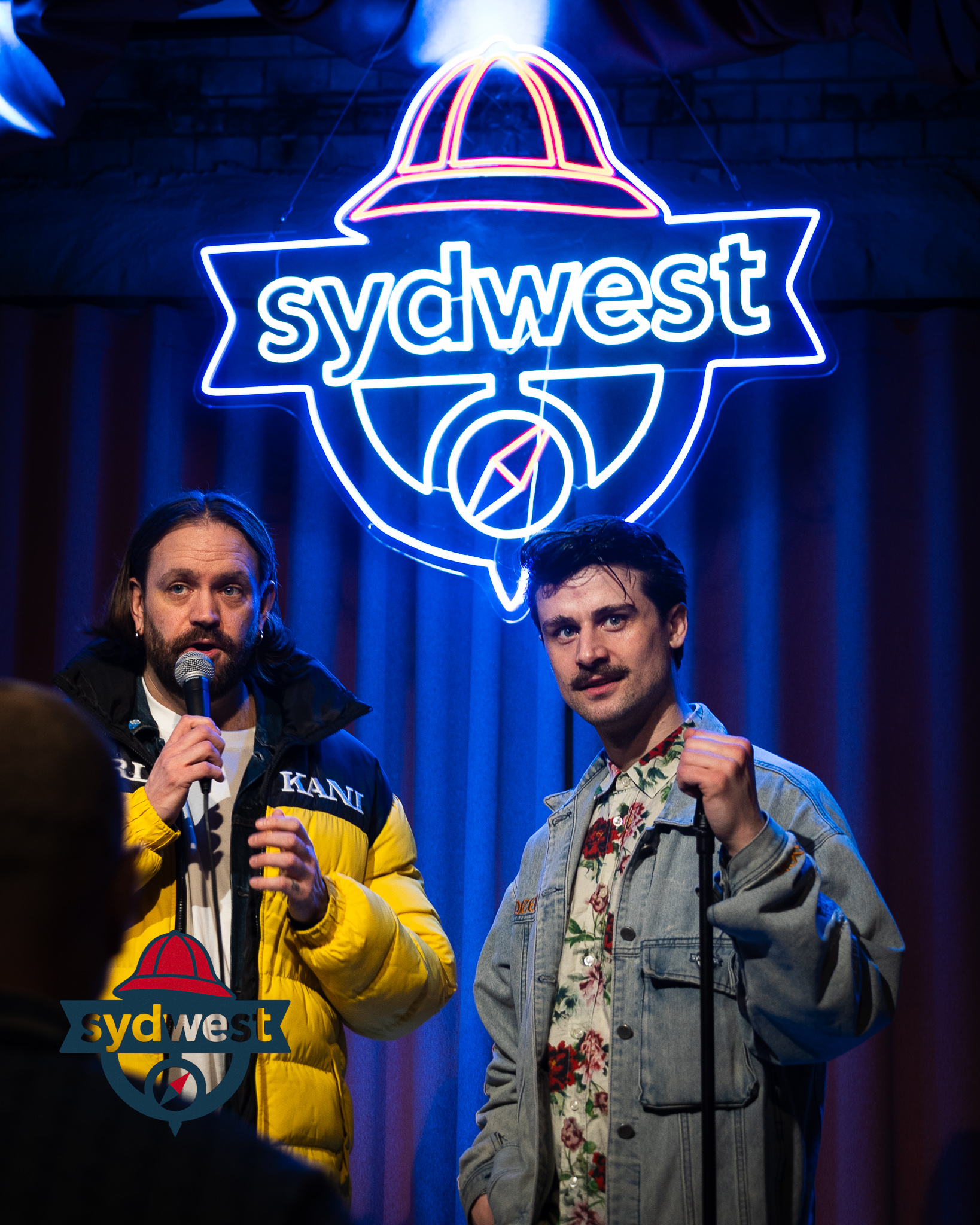 Sydwest komedie stemning